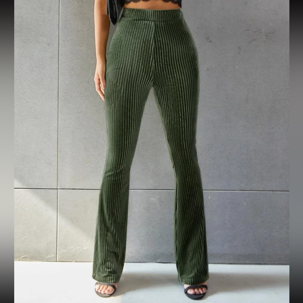 Flare Velvet Pants